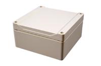 1555n2gy Hammond 1555 Series Polycarbonate Enclosure, IP68, 4.7 x 4.7 x 2.4in
