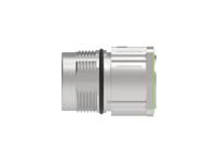 bega120nn00000200000 TE Connectivity Circular Connector, 8 Contacts, Flange, Standard Connector, Socket, Male, IP67, Speedtec 923 Series