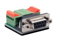 ex-49005 Exsys D-Sub 9-Pin Female Female to Terminal Block Female Adapter