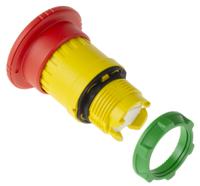 zb5as844 Schneider Electric Harmony XB5 Series Twist Release Emergency Stop Push Button, Panel Mount, 22mm Cutout, IP66, IP67,