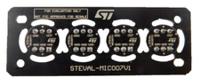 steval-mic007v1 STMicroelectronics Microphone coupon board based on the IMP23ABSU analog MEMS microphone Development Board