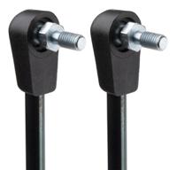 ssv6050500002 Camloc Steel Gas Strut, with Ball & Socket Joint, 250.0mm Extended Length, 100.0mm Stroke Length