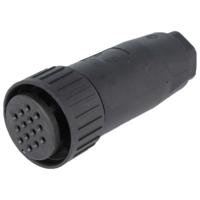 933067100-cm-06-ea-20-27-s Hirschmann, CM 14 Way Cable Mount MIL Spec Circular Connector Receptacle, Socket Contacts,Shell Size 20, Screw