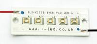 ils-xn05-s400-0058-sc211-w2 ILS-XN05-S400-0058-SC211-W2. Intelligent LED Solutions, N3535 UV PowerLinear Series 5 UV LED Array, 410nm 2000mW 55 °