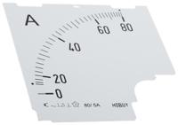 d96-dial-080a HOBUT 0/80A Meter Scale for 80/5A CT