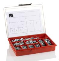 282-8888 RS PRO Steel Wing Nuts Box, 340 Pieces