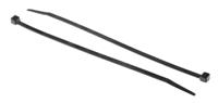 811-1779 RS PRO Cable Tie, Flame Retardant, 203mm x 4.8 mm, Black Nylon, Pk-100