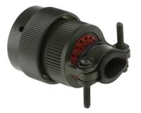 62gb-16f16-26pn Amphenol Limited, 62GB 26 Way Cable Mount MIL Spec Circular Connector PlugOlive, Pin Contacts,Shell Size 16, Bayonet