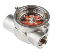 142542bspp Gems Sensors RFI Series RotorFlow Flow Indicator for Liquid, 15 L/min Min, 75 L/min Max