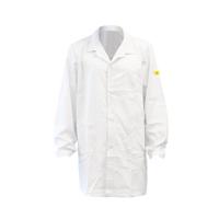 218-527 RS PRO White Unisex Reusable Lab Coat, S