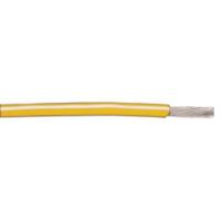 30511-yl001 Alpha Wire Hook-up Wire PVC Series Yellow 0.33 mm² Hook Up Wire, 22 AWG, 1/0.64 mm, 305m, PVC Insulation, 3051/1 YL001
