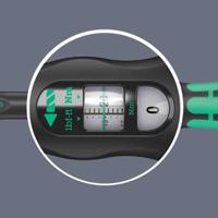 075651 Wera X1 Click Torque Wrench, 2.5 → 25Nm, Square Drive, 9 x 12mm Insert - RS Calibrated