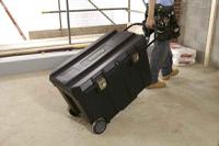 1-93-278 Stanley 2 Drawer Plastic Wheeled Contractor Chest