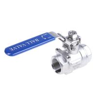 764-4262 RS PRO Stainless Steel Full Bore, 2 Way, Ball Valve, Threaded, BSPP 1in