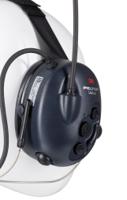 mt53h7b4400 3M PELTOR LiteCom Wired Speak & Listen Electronic Ear Defenders with Neckband, 32dB, Blue, Noise Cancelling Microphone
