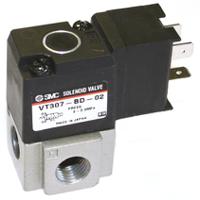 vt307y-5do1-01f-q SMC 3/2 Pneumatic Solenoid Valve - Solenoid/Solenoid G 1/8 VT307 Series 24V dc