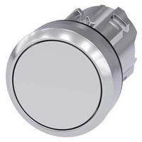 3su1050-0aa60-0aa0 Siemens SIRIUS ACT 3SU10 Series White Latching Push Button, 22mm Cutout, IP66, IP67, IP69K