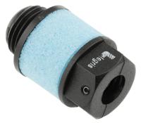 0676-00-13 Legris 0676 PE 10bar Pneumatic Silencer, Threaded, G 1/4 Male