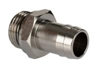 176-2036 RS PRO Hose Connector Hose Tail Adaptor, BSPP 1/2in 17mm ID, 5 MPa, 50 bar