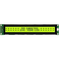 mc24005a6w-sptly-v2 Midas MC24005A6W-SPTLY-V2 MC24 Alphanumeric LCD Display, Black on Yellow/Green, 2 Rows by 40 Characters, Transflective