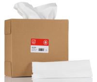 882-5901 RS PRO White Cloths for Industrial Cleaning, Wet/Dry Use, Box of 120, 425 x 230mm, Single Use