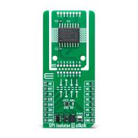 mikroe-6430 MikroElektronika SPI Isolator 9 Click Evaluation Board Evaluation Board for SPI Communication MIKROE-6430