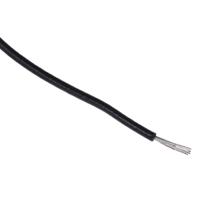 6713-bk005 Alpha Wire Ecogen Ecowire Series Black 0.33 mm² Hook Up Wire, 22 AWG, 7/0.25 mm, 30m, MPPE Insulation, 6713 BK005
