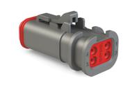 at06-4s-omgry Amphenol Industrial, AT Automotive Connector Socket Grey Cable Mount 4 Way AT06-4S-OMGRY