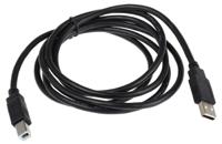 11028818-100 Roline USB 2.0, Male USB B to Male USB A, 1.8m