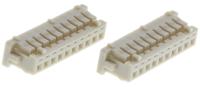 df13-10s-125c Hirose, DF13 Male Connector Housing, 1.25mm Pitch, 10 Way, 1 Row