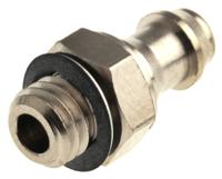 m-5au-6 SMC M Series Straight Threaded Adaptor, M5 Male to Push In 5 mm, Threaded-to-Tube Connection Style