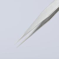 92-22-04 Knipex 130 mm, Stainless Steel, Smooth, Tweezer