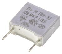 bfc233920333 Vishay MKP 339 Polypropylene Film Capacitor, 310V ac, ±20%, 33nF, Through Hole