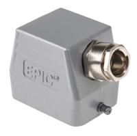 1901200071200200 EPIC H-B Heavy Duty Power Connector Hood, 6 Contacts, M20 Thread, Side Entry