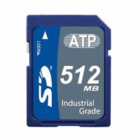 af512sdi-5afxm ATP 512 MB Industrial SD SD Card, UHS