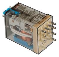 553490245040 Finder Plug In Relay, 24V dc Coil, 7A Switching Current, 4PDT