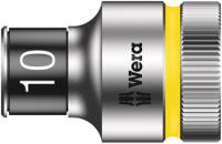 05003730001 Wera 1/2 in Drive 10mm Standard Socket, 6 point, 37 mm Overall Length