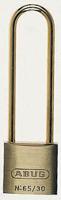 xr0065mbhb3 ABUS Key Weatherproof Brass Weatherproof Padlock, 5mm Shackle, 30mm Body