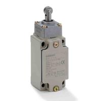 d4b-4571n Omron Roller Plunger Limit Switch, 1NC/1NO, IP67, DPST, Metal Housing, 400V ac Max, 20A Max