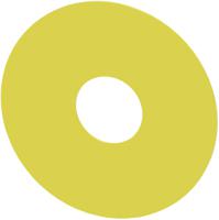 3su1900-0bc31-0aa0 Siemens Emergency Stop Plate for Use with Emergency Stop Mushroom Push Button
