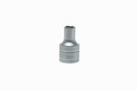 m120508-c Teng Tools 1/2 in Drive 8mm Standard Socket, 12 point, 38 mm Overall Length
