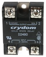 d2490 Sensata Crydom Series 1 240 VAC Series Solid State Relay, 90 A rms Load, Surface Mount, 280 V rms Load, 32 V Control