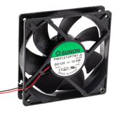 pmd1212ptb1-a2gn Sunon PMD Series Axial Fan, 12 V dc, DC Operation, 255m³/h, 12W, 1A Max, 120 x 120 x 25mm