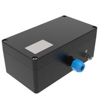 161222098 Rose Ex Polyester Series Black Glass Fibre Reinforced Polyester Junction Box, IP66, 20 Terminals, ATEX, 220 x 120 x 90mm