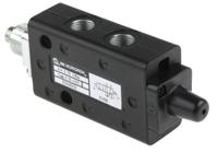 x3044002 Norgren Plunger 5/2 Pneumatic Manual Control Valve X30 Series, G 1/8, 1/8in, X3044002