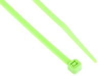 404-544 RS PRO Cable Tie, 203mm x 3.6 mm, Green Nylon, Pk-100