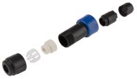 pxp401012p6065 Bulgin Circular Connector, 12 Contacts, Cable, Miniature Connector, Plug, Male, IP66, IP68, IP69K, Buccaneer 4000 Series