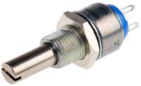 p13lfl106mab10 Vishay P13 10MΩ Rotary Potentiometer 1-Gang Panel Mount, P13LFL106MAB10