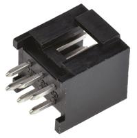 90130-1106 Molex C-Grid III Series Straight Through Hole PCB Header, 6 Contact(s), 2.54 mm Pitch, 2 Row, Shrouded