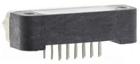 gmr7590-21p-1bsn Glenair GMR7590 21 Way Right Angle Through Hole D-sub Connector Plug, 1.91mm Pitch